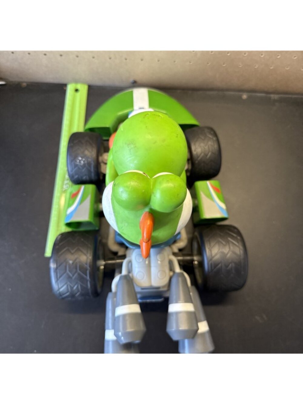 Mario Kart Wii Radio Control RC Car Yoshi Kart Large Size 17" RARE NO REMOTE - Picture 9 of 11